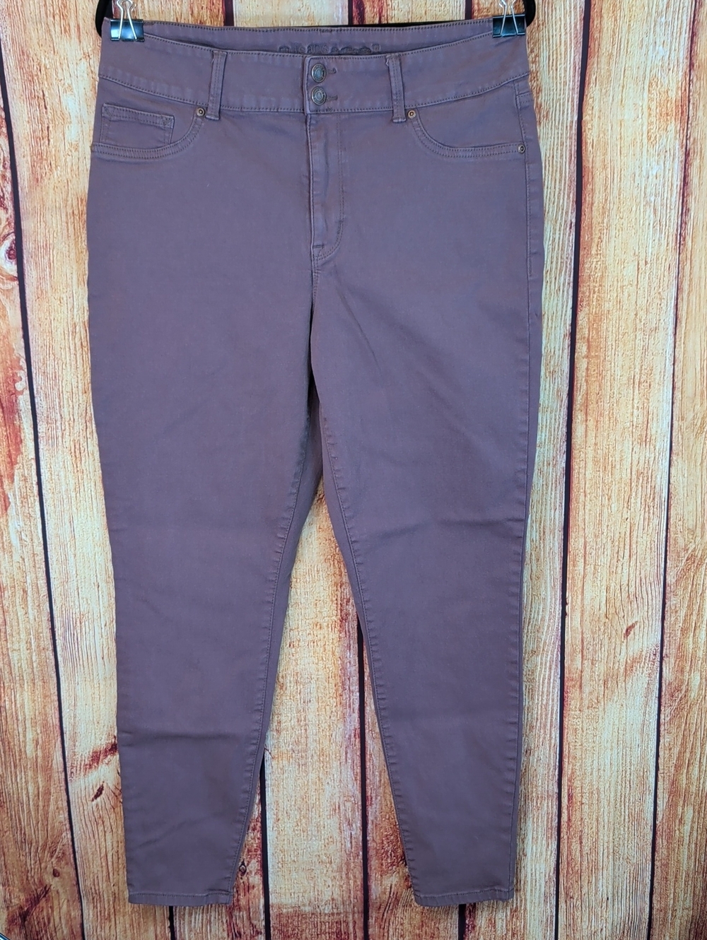M Jeans By Maurices Large Ladies Purple Pants Business Casual